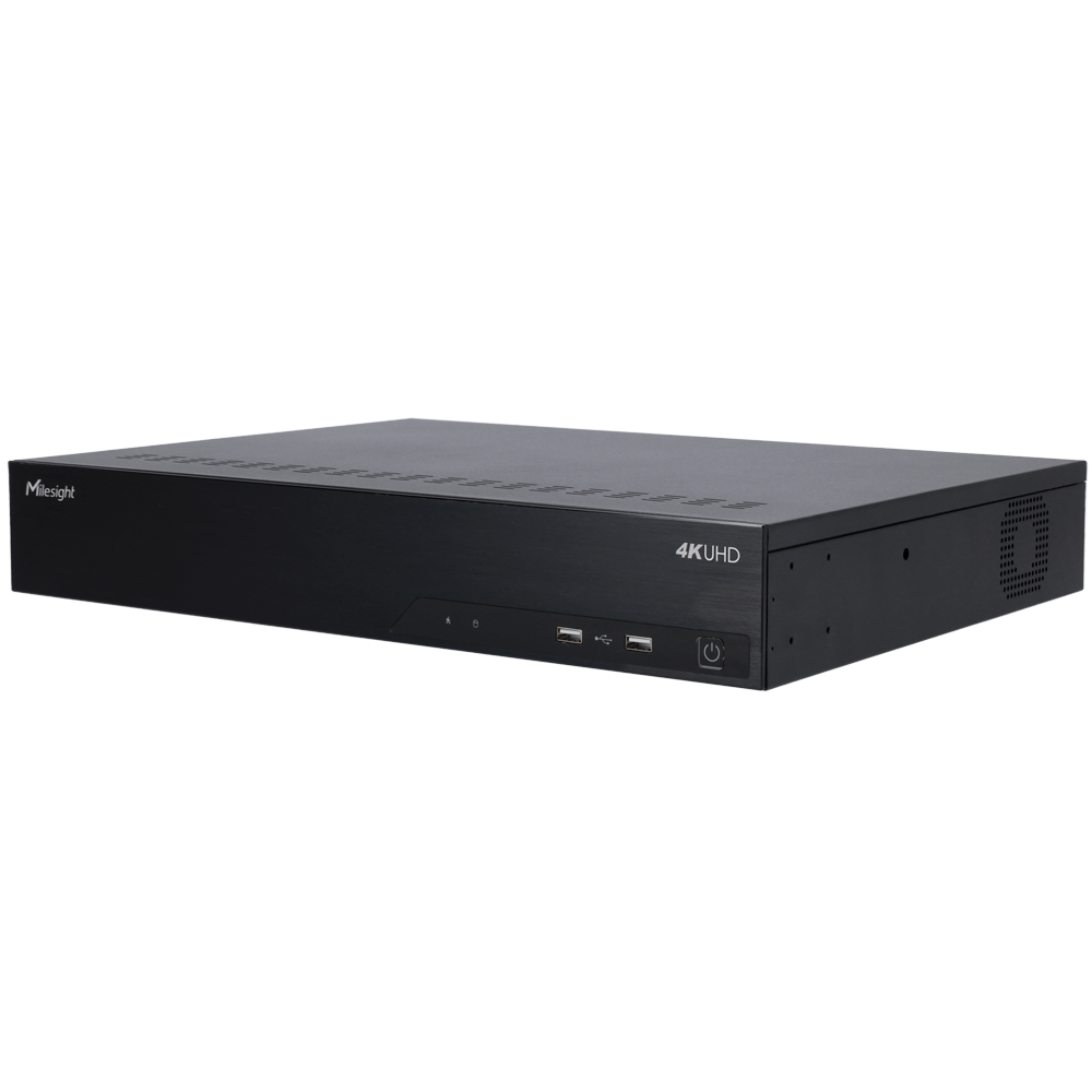 (MS-N7032-G) Enregistreur NVR pour caméra IP - 32 CH vidéo / Compression H.265+ - Résolution maximale 8 Mpx - Bande passante 256 Mbps - Sortie HDMI 4K et VGA - Prend en charge 4 disques durs | Compatible LPR