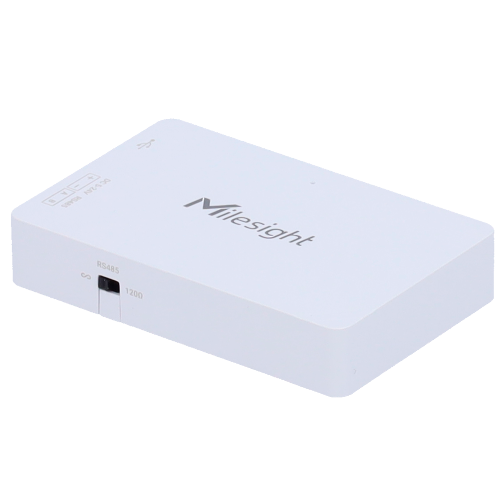 (MS-UC100-868M) Contrôleur IoT LoRaWAN - Jusqu'à 15Km de portée avec vision directe - Configuration via NFC et application - Jusqu'à 16 dispositifs Modbus RTU - Installation à l'intérieur