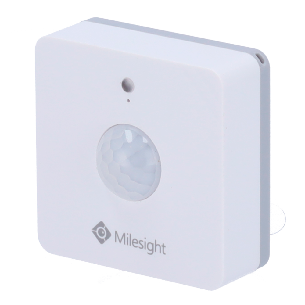 (MS-WS202-868M) Détecteur de mouvement LoRaWAN - Jusqu'à 15Km de portée avec vision directe - Distance de détection entre 6 - 8 m - Configuration via NFC et application - Degré de protection IP30 - Batterie de longue durée