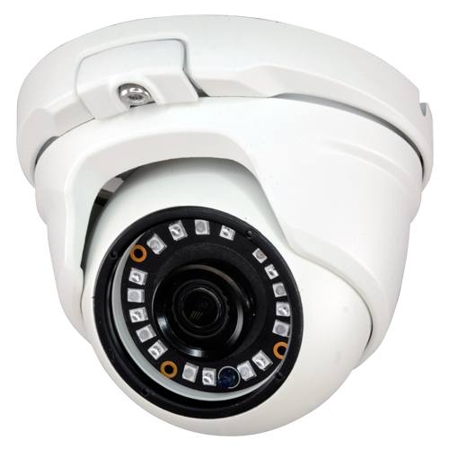 (NV-84B) Caméra dôme Gamme 1080p ECO - 4 en 1 (HDTVI / HDCVI / AHD / CVBS) - 1/2.7" Brigates© BG0806 - Objectif 3.6 mm - LEDs SMD IR Portée 20 m - Menu OSD à distance depuis DVR