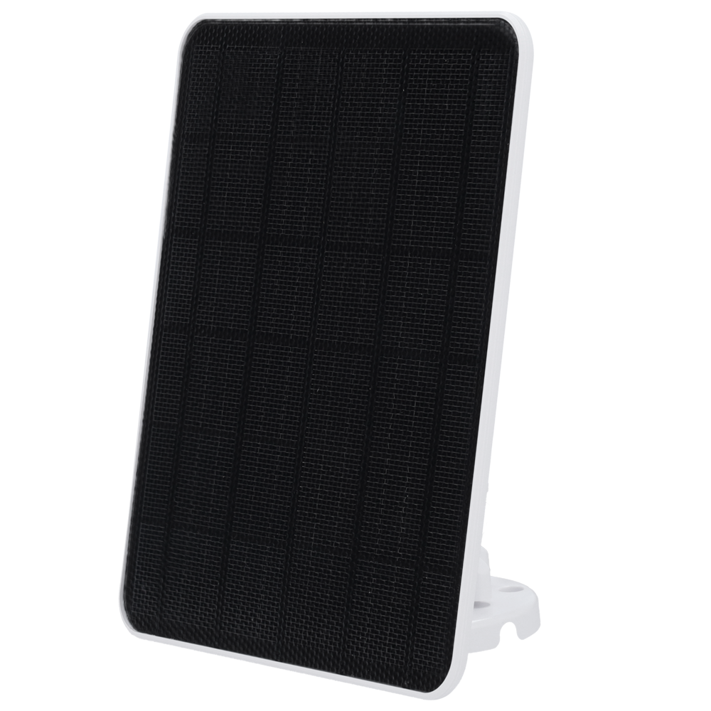 (NV-SOLAR5V-6W) Nivian - Panneau solaire de 6W - Pour les caméras IP alimentées par batterie - Monocristallin à haut rendement - Sortie USB-C DC5V - Étanche IP65
