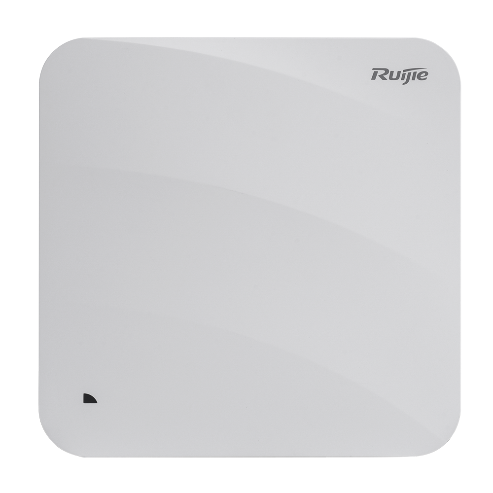 (RG-AP820-L(V3)) Ruijie - AP omnidirectionnel Wi-Fi 6 - Fréquence 2.4 et 5 GHz  - Supporte 802.11a/b/g/n/ac/ax - Vitesse de transmission jusqu'à 3000 Mbps - 1 port Gigabit Ethernet + 1 port SFP 2.5Giga