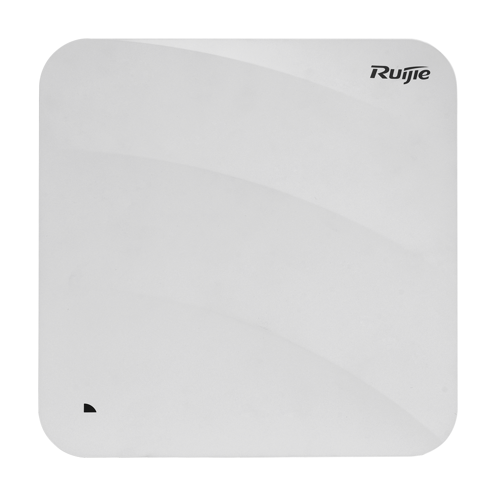 (RG-AP880-L) Ruijie - Point d'accès Wi-Fi omnidirectionnel 6E Haute densité - Tri-radio 2.4/5/6 GHz / Largeur de canal 160MHz - Supporte 802.11a/b/g/n/ac/ax - Vitesse de transmission jusqu'à 7779 Mbps - Antennes 2x2 dans 2.4GHz, 2x2 dans 5GHz et 4x4 dans 6GHz
