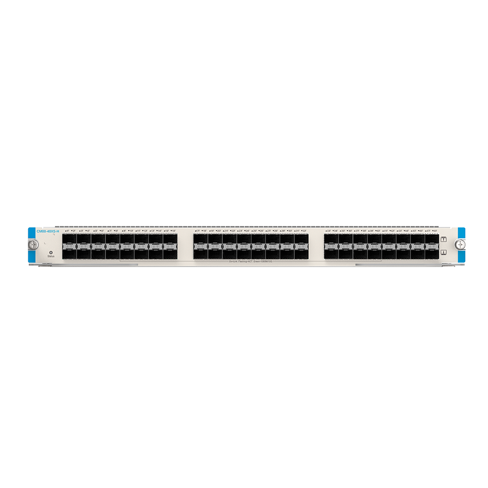 (RG-CM88-48XS-H) Ruijie - Carte d'interface pour switch modulaire - Compatible avec RG-CS88-08 - 48 SFP+ 10Gbps - Taille 1U