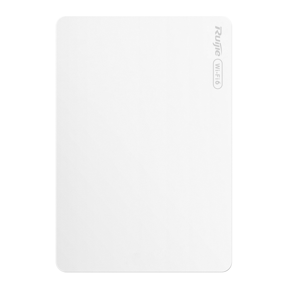 [RG-RAP62-Wall] (RG-RAP62-Wall) Reyee - AP Wi-Fi omnidirectionnel 6 Double radio - Fréquences 2.4, 5 - Supporte 802.11a/b/g/n/ac/ax/be - Vitesse de transmission jusqu'à 3000 Mbps - Antennes MIMO 2x2 à 2.4 GHz, 2x2 à 5 GHz