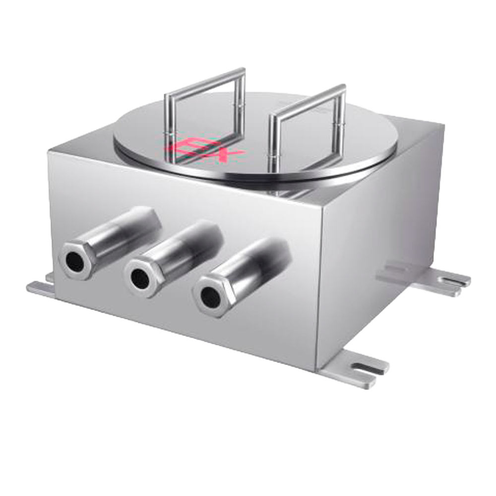 (RP-EX08) Caja de control ATEX Raythink - ATEX Ex d IIC T6 Gb/Ex tD A21 IP68 T80℃ - Acero inoxidable 304 - Grado protección IP68