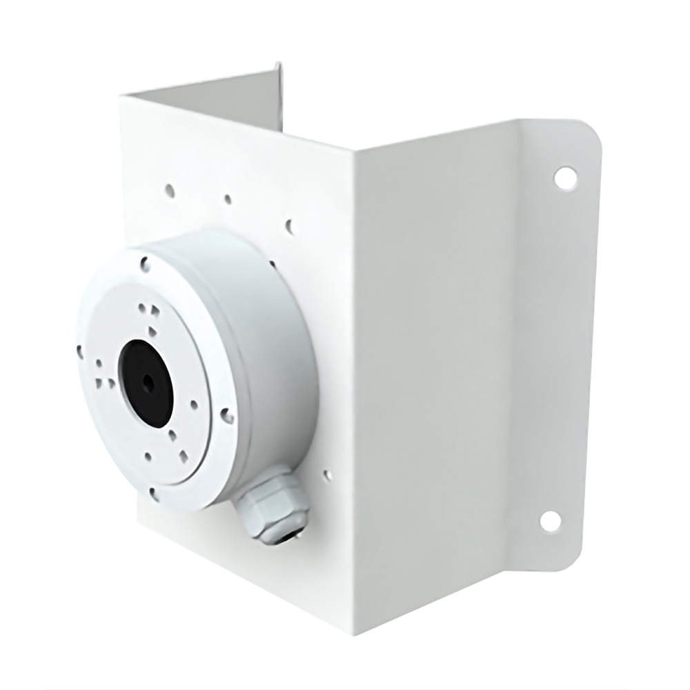(SF-CB-0301+0601) Support de plafond Safire Smart - 215 (H) x 215 (L) x 121.4 (Pr) mm - Diamètre de la base pour caméras 117.9 mm - Adapté pour une utilisation extérieure - Couleur blanche - Fabrication en allliage d'aluminium
