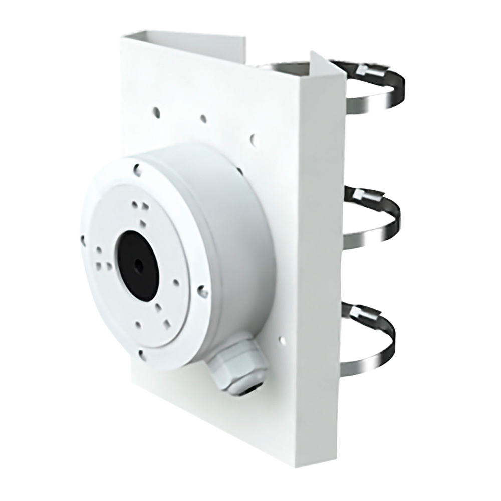(SF-PB-0301+0501) Support de plafond Safire Smart - 215 (H) x 164.7 (L) x 54 (Pr) mm - Diamètre de la base pour caméras 117.9 mm - Adapté pour une utilisation extérieure - Couleur blanche - Fabrication en allliage d'aluminium