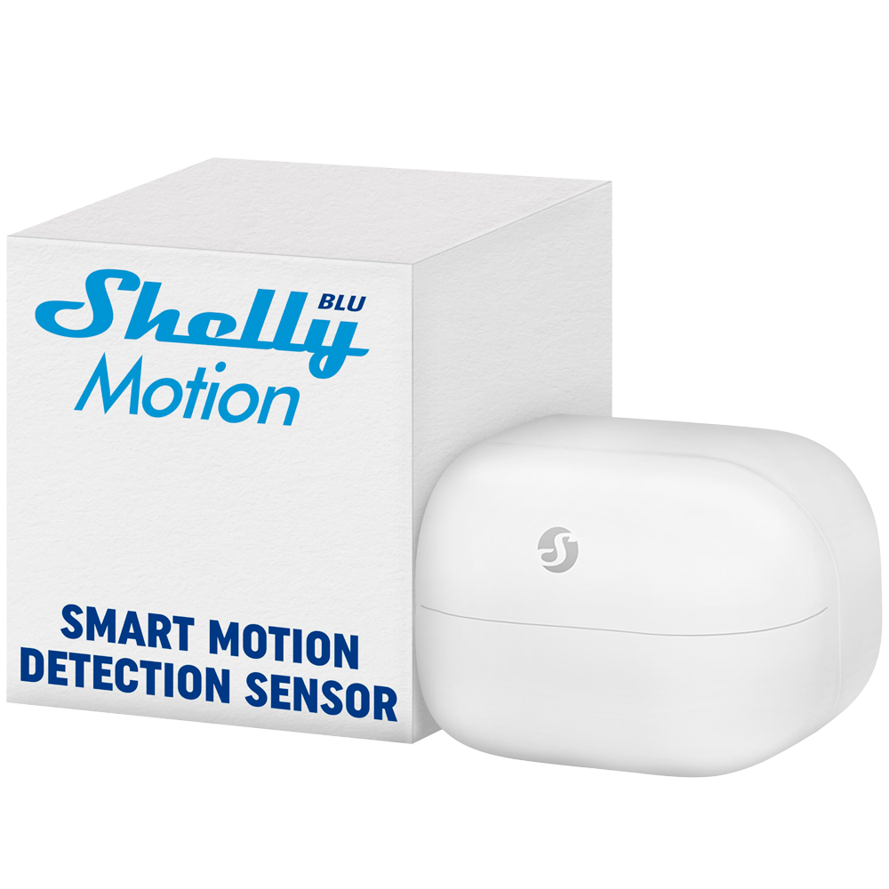 (SH-BLU-MOTION) Shelly BLU Door/Window Blanco -  WiFi 2.4 GHz / Bluetooth - No requiere HUB - Batería de hasta 5 años - Apto para domótica de viviendas  - Compatible con Alexa y Google
