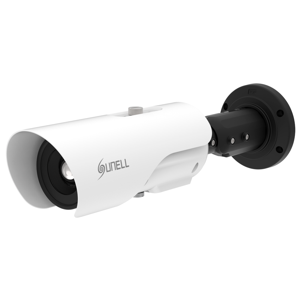 (SN-TPC4203KT/F35) Caméra thermique IP Sunell - 400x300 VOx | Objectif 35mm - Sensibilité thermique ≤40mK - Précision ± 2ºC  - Détection de la température, des personnes et des véhicules - NDAA