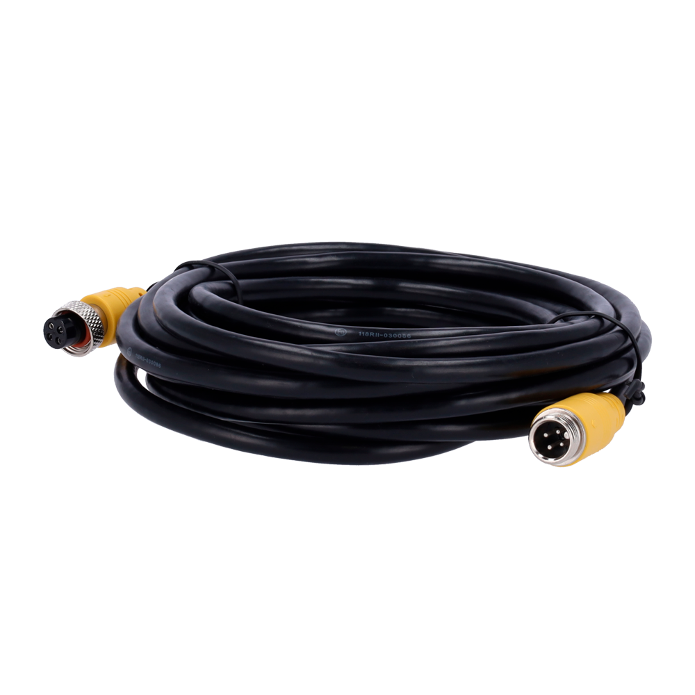 (ST-4PIN-AHD-15) Streamax - Câble pour caméras AHD - Connecteur M12 aviation - 4 broches - Longueur 1.5m - Femelle - Femelle