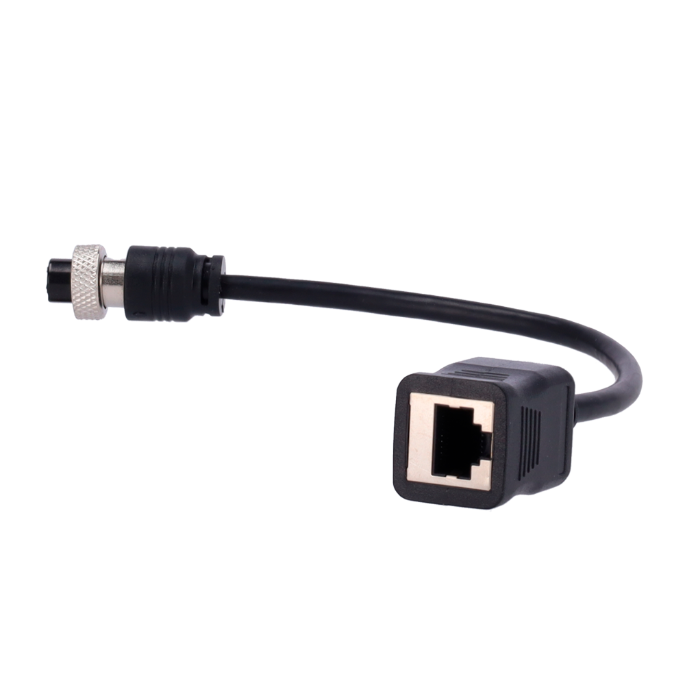 (ST-6PINFEMALE-RJ45) Streamax - Conversion 6PIN féminin en RJ45 féminin - Longueur 15cm