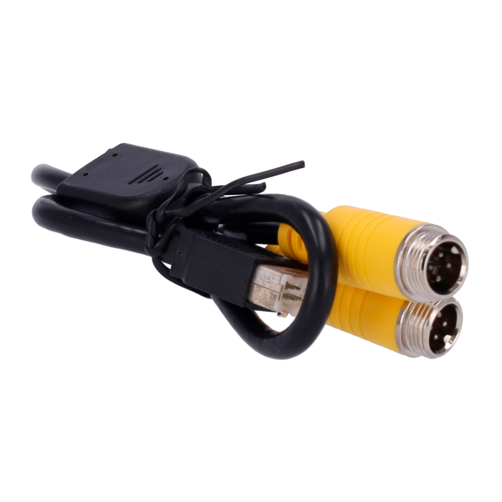 (ST-C6LITE-AHDCABLE) Streamax - Câble vidéo pour ST-C6LITE et ST-C6LITE-SA - 1 Connecteur de caméra AHD - 1 Connecteur pour la sortie vidéo