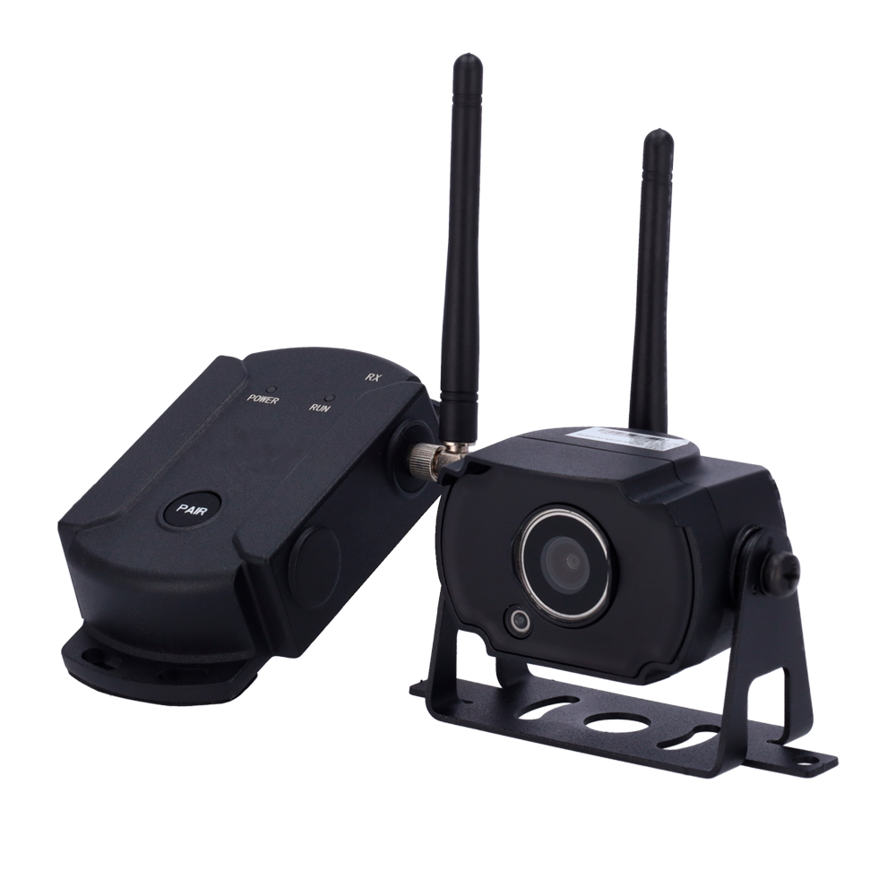 (ST-KIT-CA2) Streamax - Caméra de recul sans fil - 1/2.8" CMOS 1080P - Objectif 2.8mm - Portée de l'IR jusqu'à 15m - Connecteur aviation 4 broches