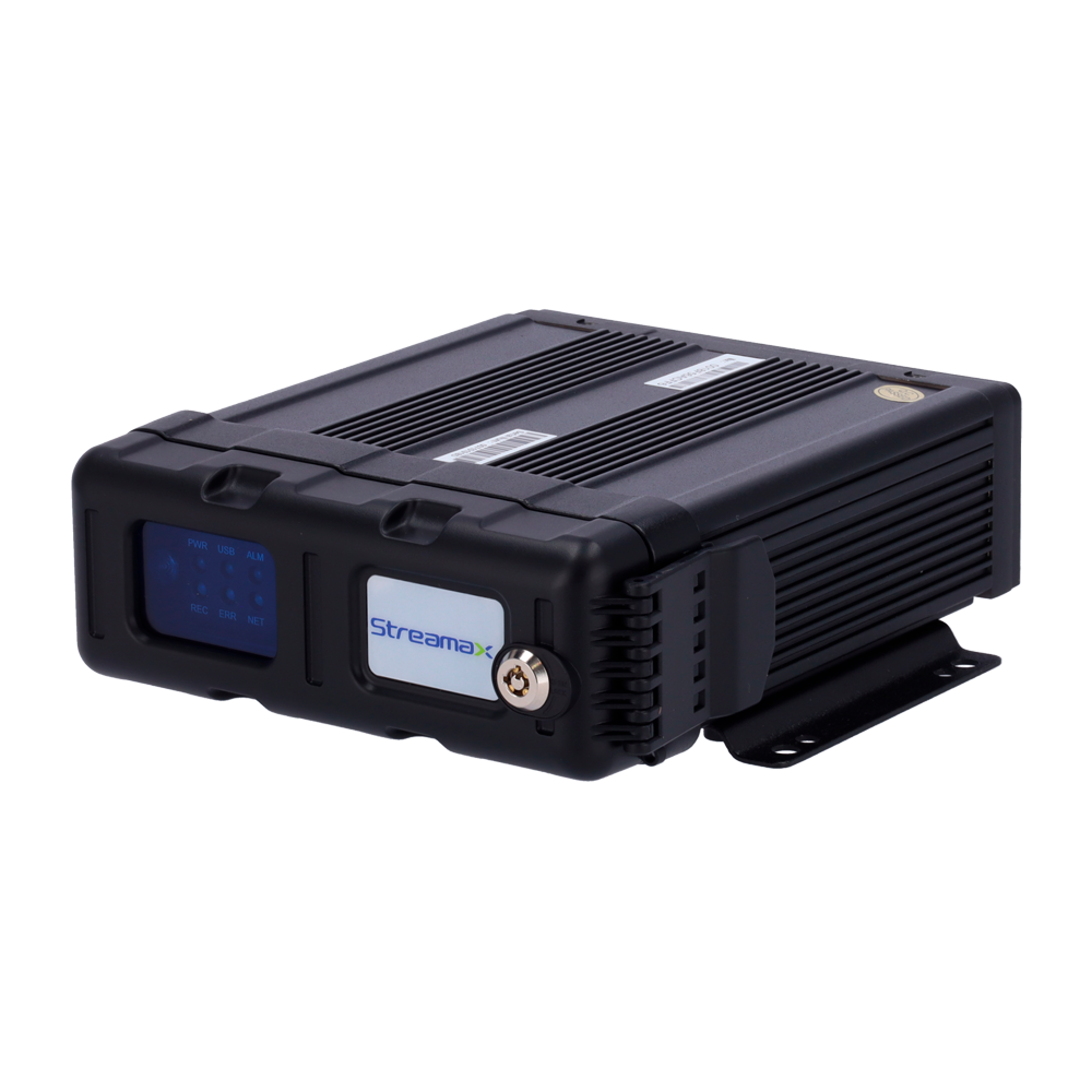 (ST-M1N-TKH0401) Streamax - Enregistreur vidéo 4CH AHD + 1CH IP - Résolution jusqu'à 1080P - Audio Bidirectionnel - Positionnement GPS - Communication 4G et Wi-Fi