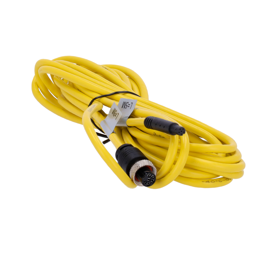 (ST-MINI6PIN-6PIN-50) Streamax - Câble d'alimentation pour les caméras - Convertisseur de mini6PIN en 6PIN - Longitude 5m