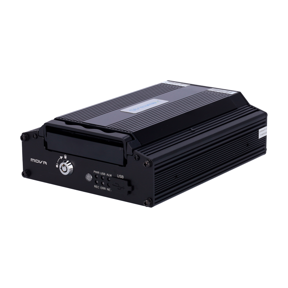 (ST-X1N-H0401-GPS4GW) Streamax - Enregistreur NVR embarqué - 4 CH AHD et 1 CH IP / Compression H.265/H.264 - Résolution maximale 1080p - Communication 4G , GPS , Wi-Fi , Alarmes - Prend en charge 1HDD 2.5"