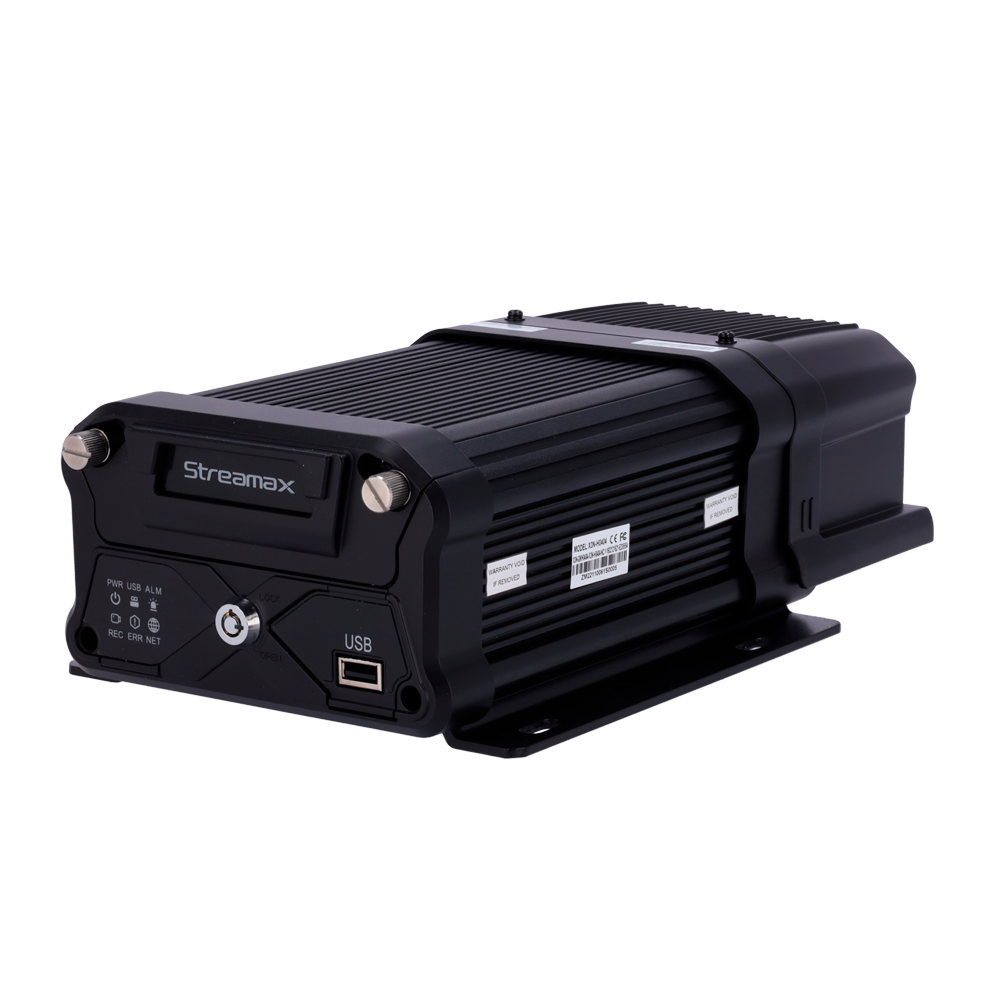 (ST-X3NPRO-H0404-GPS4G) Streamax - Enregistreur NVR embarqué - 4 CH AHD et 4 CH IP / Compression H.265/H.264 - Résolution maximale 1080p - Communication 4G : GPS |  Alarmes - Prend en charge 1 disque dur 2.5"