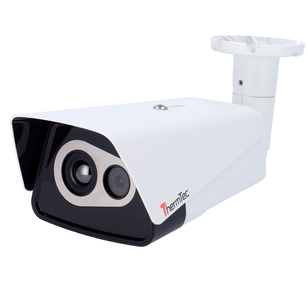 (THERMTEC-HM617) Caméra Thermique Dual IP ThermTec - 640x512 VOx | Objectif 17mm - Pixel pitch 12μm - Sensibilité thermique ≤35mK - Capteur optique 1/2.8” 4 Mpx