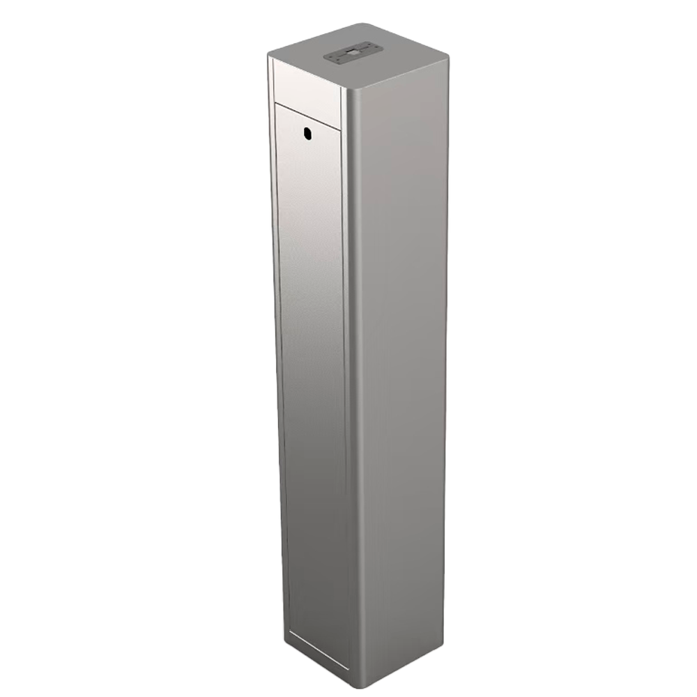 (TS-CARDBOX) Boîte à cartes pour tourniquets - Mesures: 200 (L) x 1050 (H) x 200 (Pr) mm - Acier inoxydable SUS304 de 1.5 mm