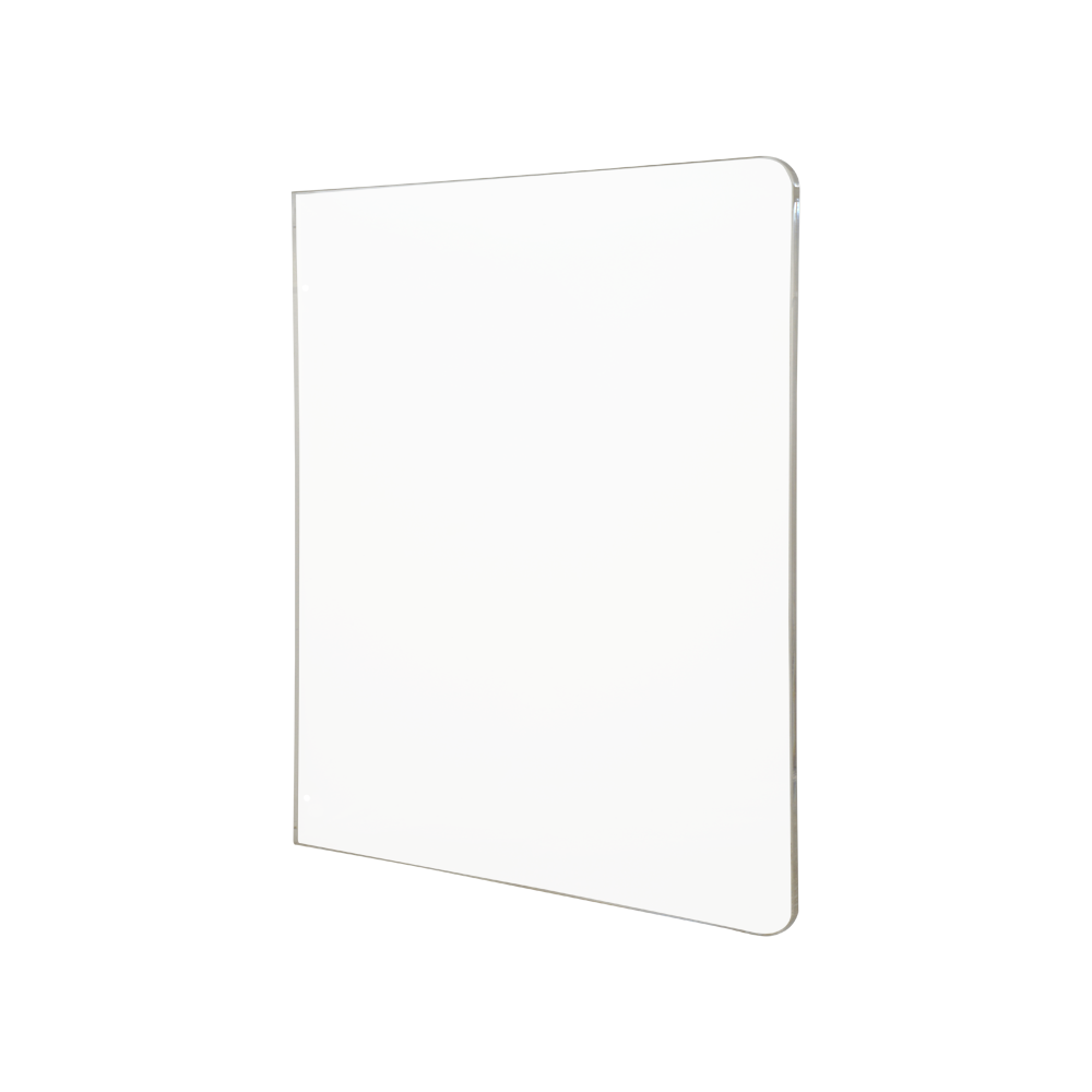 (TS-SG804-D900) Porte de tourniquet - Compatible avec TS-SG804 - 467 (L) x 677 (H) x 10 (Pr) mm - Trous de fixation - Matériau acrylique - Comprend une seule porte