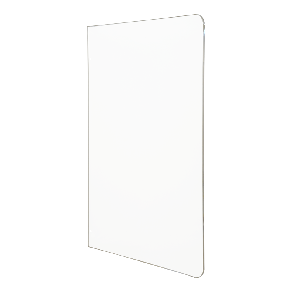(TS-SG808-D800-HIGH) Porte de tourniquet - Compatible avec TS-SG808 - 364 (L) x 1296 (H) x 10 (Pr) mm - Trous de fixation - Matériau acrylique - Comprend deux portes
