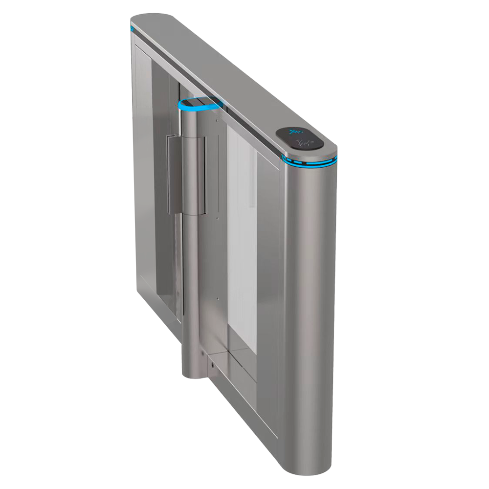 (TS-SG808-R) Armoire principale de tourniquet à accès bidirectionnel - Loquet motorisé | 10.000.000 cycles - Horaires, alarmes et modes d'ouverture - Sans portes | Personnalisable avec TS-SG808-Dx00 - En acier inoxydable SUS304 - Armoire principale de droite