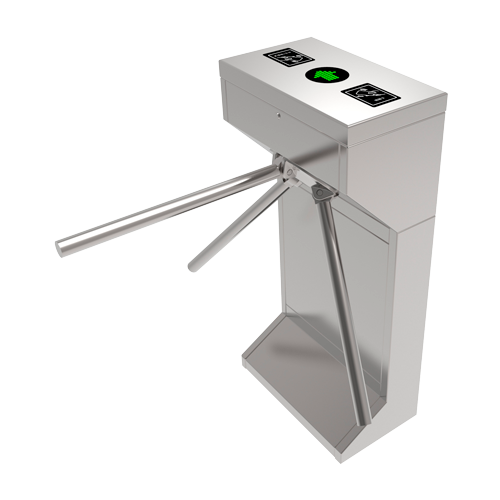 (TS-TR601) Tourniquet d'accès bidirectionnel - 3 bras rotatifs - Horaires, alarmes et modes d'ouverture - Dimensions de passage 550 mm - Acier inoxydable SUS304 de 1.5 mm - Compatible avec des systèmes tiers