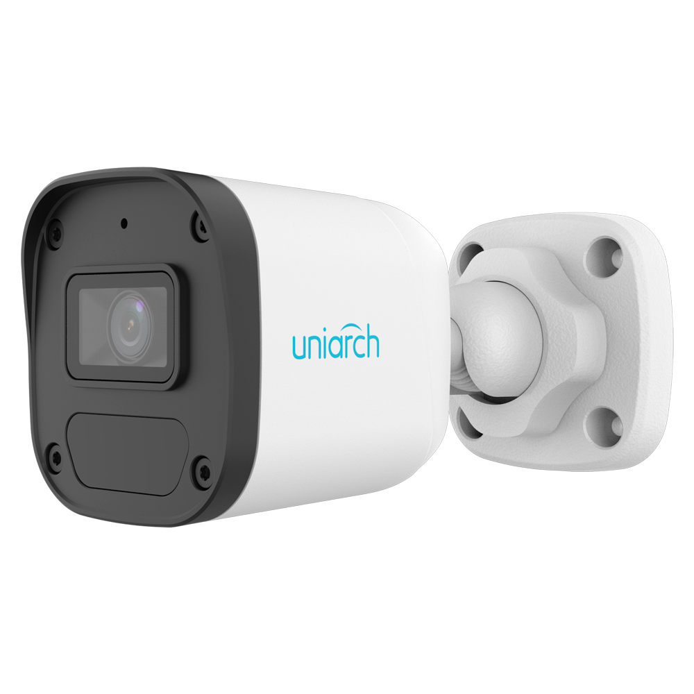 [UV-IPC-B132-AF28-ECO] (UV-IPC-B132-AF28-ECO) Caméra Bullet IP Uniview-Uniarch - 2 MP | Objectif 2.8 mm  - IR 30 m | DWRD - Détection du corps humain - PoE | IP67 - Microphone intégré