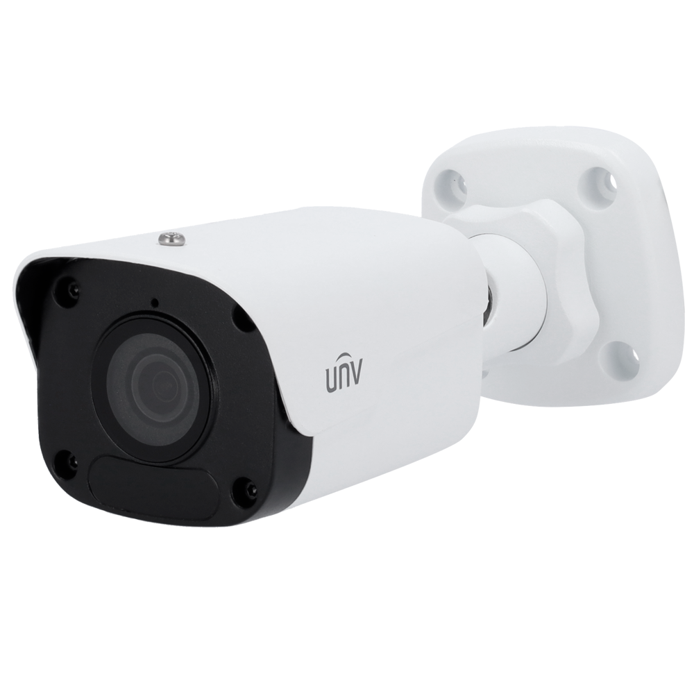 (UV-IPC2122LB-ADF28KM-H) Caméra Bullet IP Uniview - Gamme Easy - 2 MP | Objectif 2.8 mm | microSD 512 Go - IR 30 m | WDR 120 dB  - Mode couloir 9:16 - PoE | UMD | IP67  - Microphone