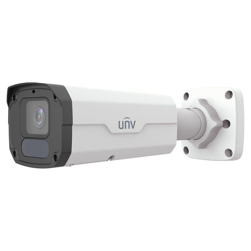 (UV-IPC2228SB-ADF40KM-I1) Caméra Bullet IP Uniview - Prime - 8 MP | Objectif 4 mm | UMD | microSD 512 Go - IR 80 m | WDR 120 dB | Entrée/sortie audio et alarme - SIP Smart Intrusion Prevention (prévention intelligente des intrusions) - PoE | IP67 | IK10 - Microphone intégré