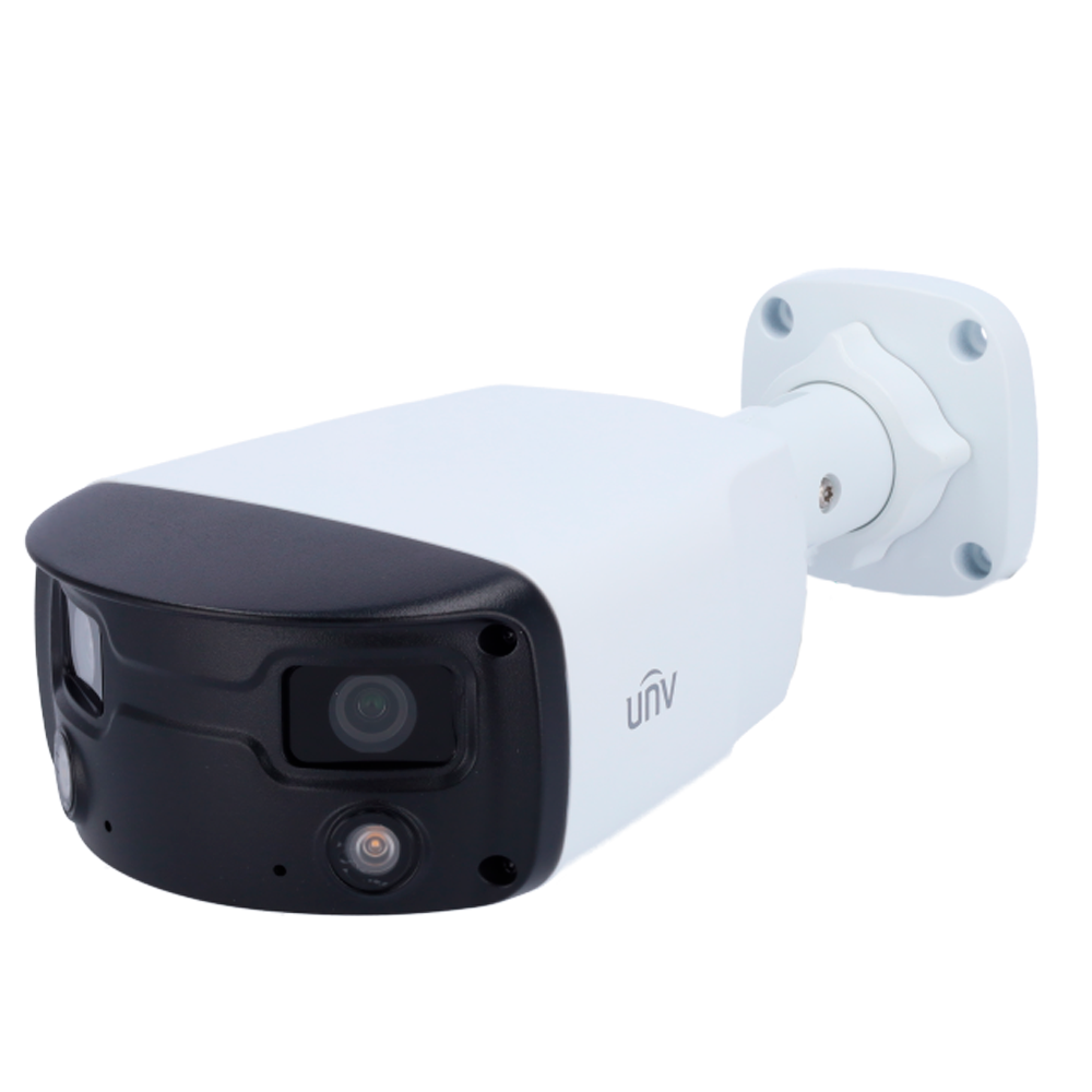 (UV-IPC2K24SE-ADF40KMC-WL-I0) Caméra IP 4 Megapixel - Gamme Prime - 1/2.9" Progressive Scan CMOS - Double objectif 2 x 4 mm | grand angle 160º - LED de lumière blanche d'une portée de 30 m - Interface WEB, CMS, Smartphone et NVR