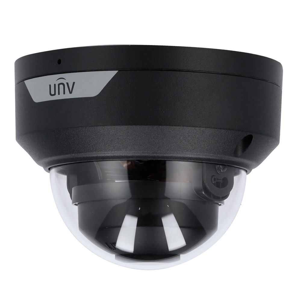 (UV-IPC324LB-ADF28K-H-BLACK) Caméra IP 4 Megapixel - Gamme EasyBasic - 1/2.9" CMOS |à balayage progressif  Objectif 2.8 mm - Portée des LED IR 30 m | Ultra Motion Detection (U - Couleur Noir - Interface WEB, CMS, Smartphone et NVR