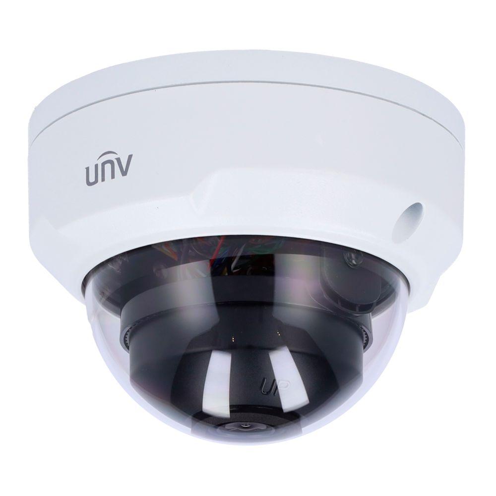 (UV-IPC324SB-DF40K-I0) Caméra IP 4 Megapixel - Gamme Prime - Objectif 4 mm - IR LEDs portée 30 m | Audio et alarmes - Algorithme IA | Évite les fausses alarmes - Interface WEB, CMS, Smartphone et NVR