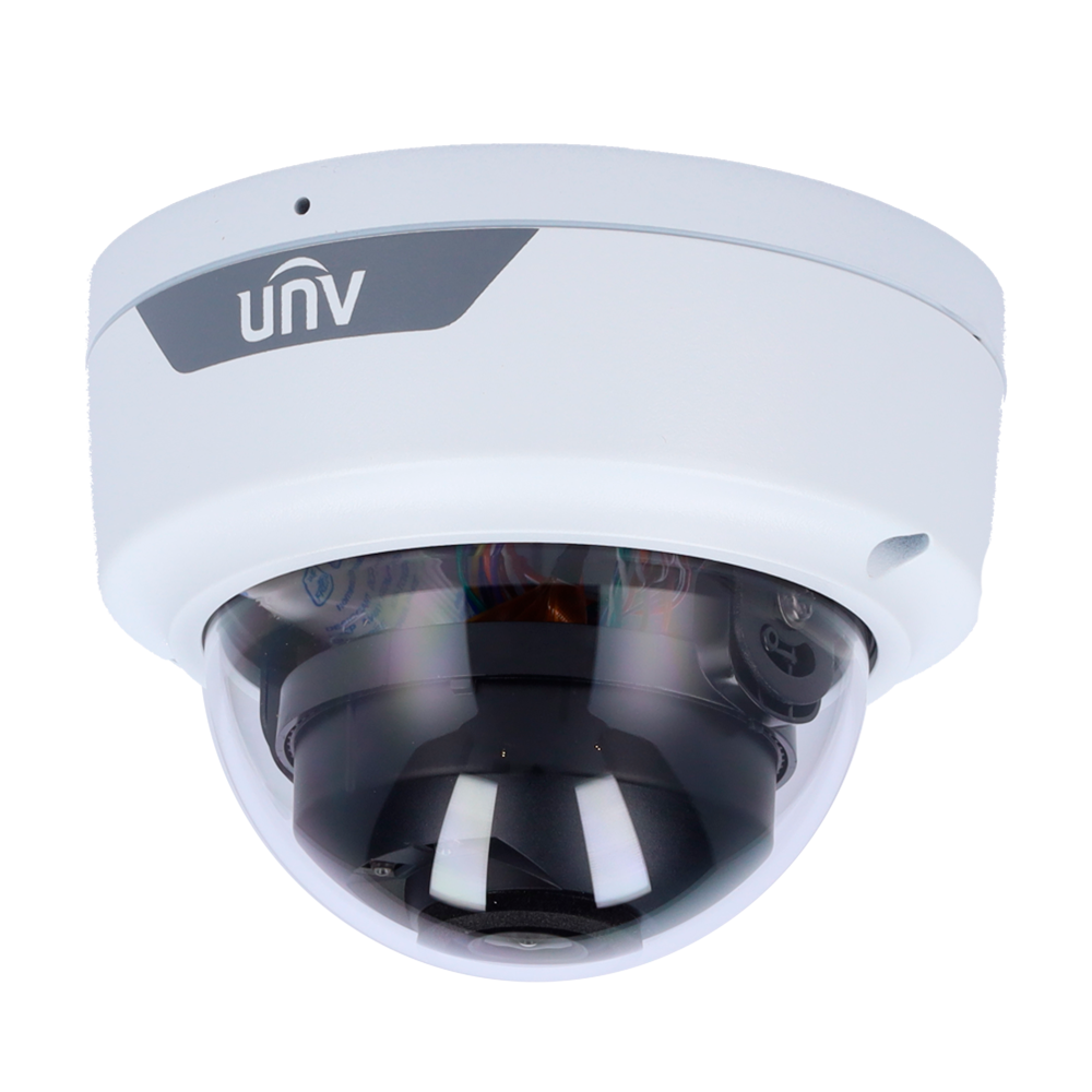 (UV-IPC324SS-ADF28K-I1) Caméra IP 4 Megapixel - Gamme Prime - Objectif 2.8 mm - IR LEDs portée 40 m | Audio et alarmes - Algorithme IA | Évite les fausses alarmes - Interface WEB, CMS, Smartphone et NVR