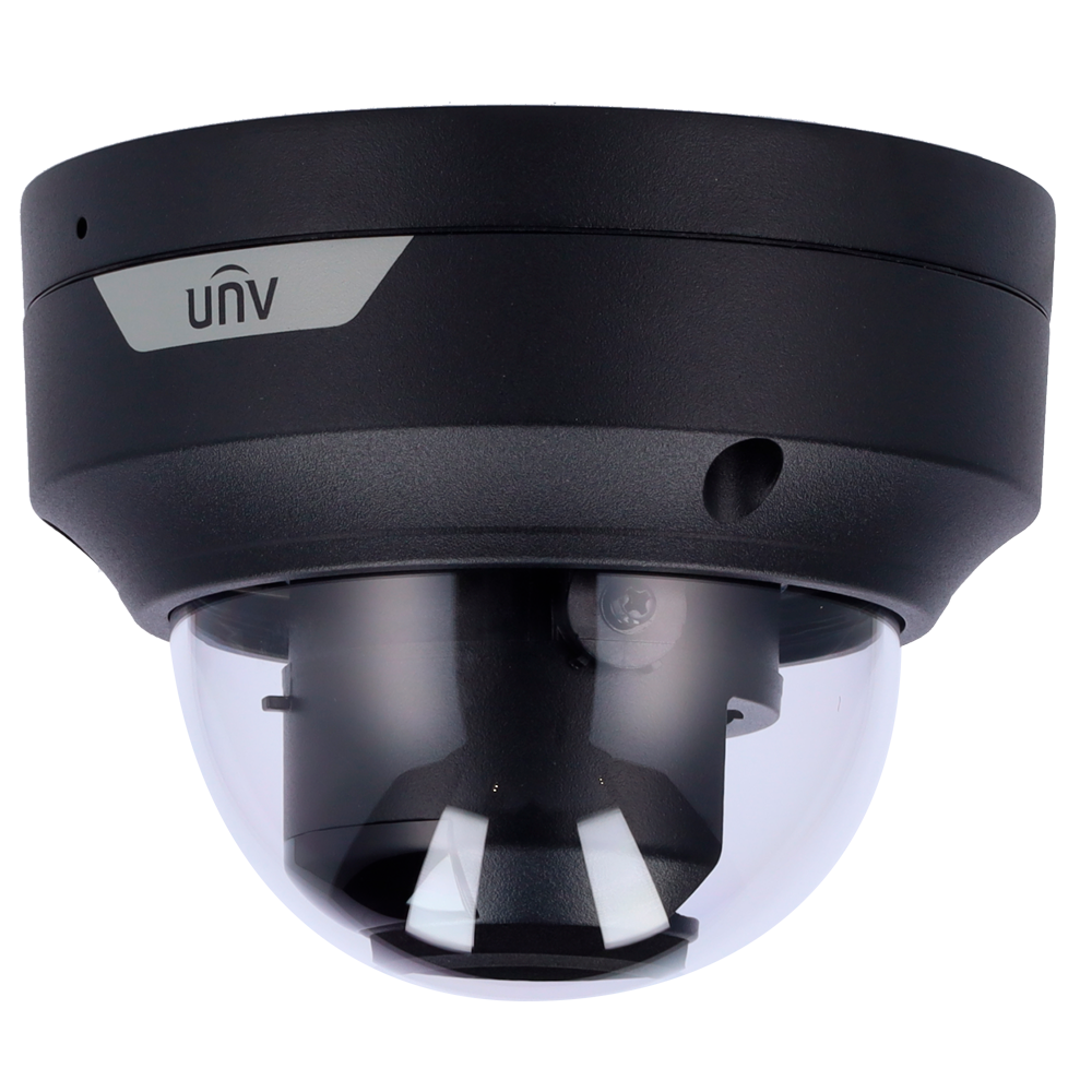 (UV-IPC3534LB-ADZK-H-BLACK) Caméra IP 4 Megapixel - Gamme EasyBasic - 1/3" Progressive Scan CMOS - Objectif motorisé 2.8-12 mm AF - IR LEDs Portée 40 m - Interface WEB, CMS, Smartphone et NVR