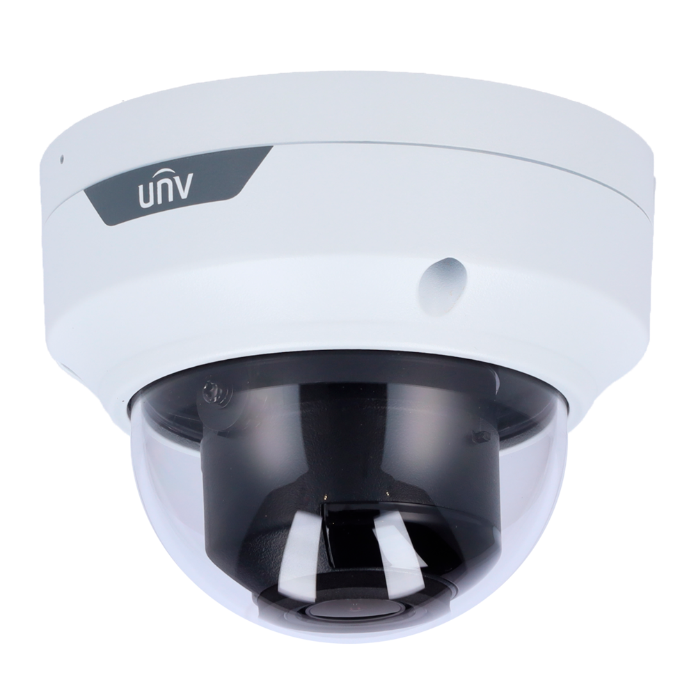 (UV-IPC3534SB-ADNZK-I0) Caméra dôme IP Uniview - Gamme Prime - 4 MP | Objectif 2.7 ~ 13.5 mm | microSD 256 Go - IR 30 m | WDR 120 dB - Light Hunter : Comptage de personnes - PoE | UMD | SIP | IP66 | IK10 - Bouton de réinitialisation | Audio | Alarme | Micro
