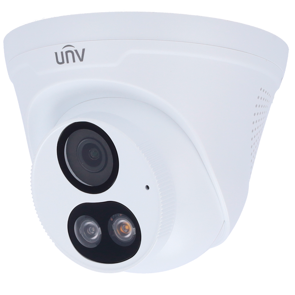 (UV-IPC3614LE-ADF28KC-DL) Caméra IP 4 Mégapixels - Gamme EasyStar - 1/3" Progressive Scan CMOS - Objectif 2.8 mm - Portée IR 30 m | Portée lumière blanche 30 m - Interface WEB, CMS, Smartphone et NVR