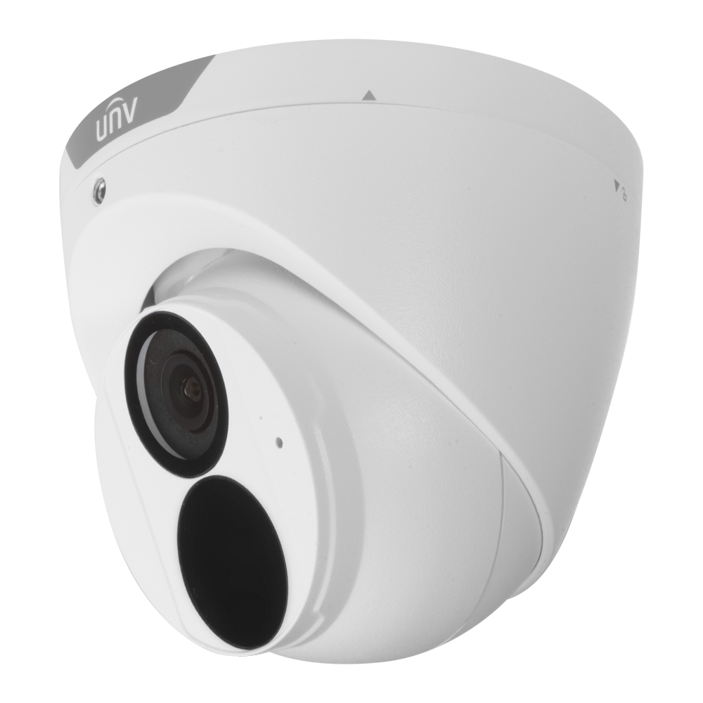 (UV-IPC3614SB-ADF40KM-I0) Caméra IP 4 Megapixel - Gamme Prime - Objectif 4 mm - IR LEDs portée 30 m | Audio et alarmes - Algorithme IA | Évite les fausses alarmes - Interface WEB, CMS, Smartphone et NVR