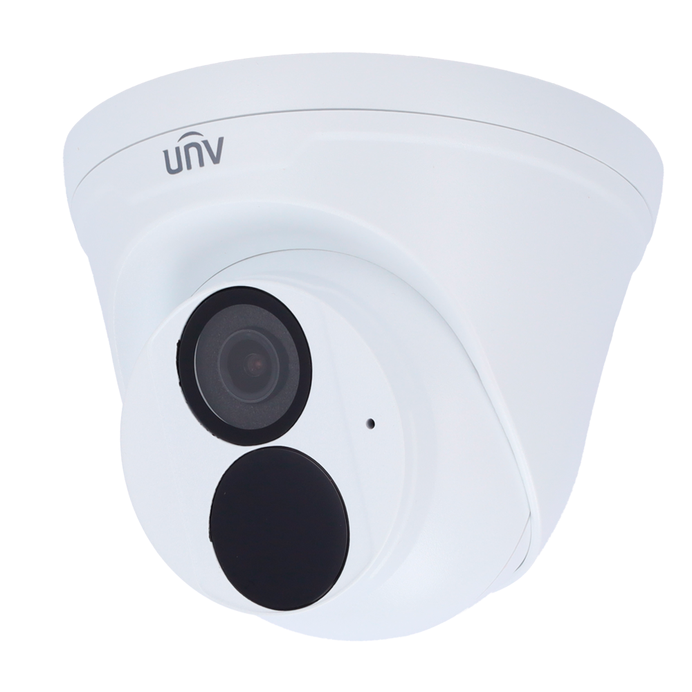 (UV-IPC3618LE-ADF28K-G) Caméra IP 8 Megapixel - Gamme EasyStar - 1/2.7" Progressive Scan CMOS - Objectif 2.8 mm - IR LEDs Portée 30 m - Interface WEB, CMS, Smartphone et NVR