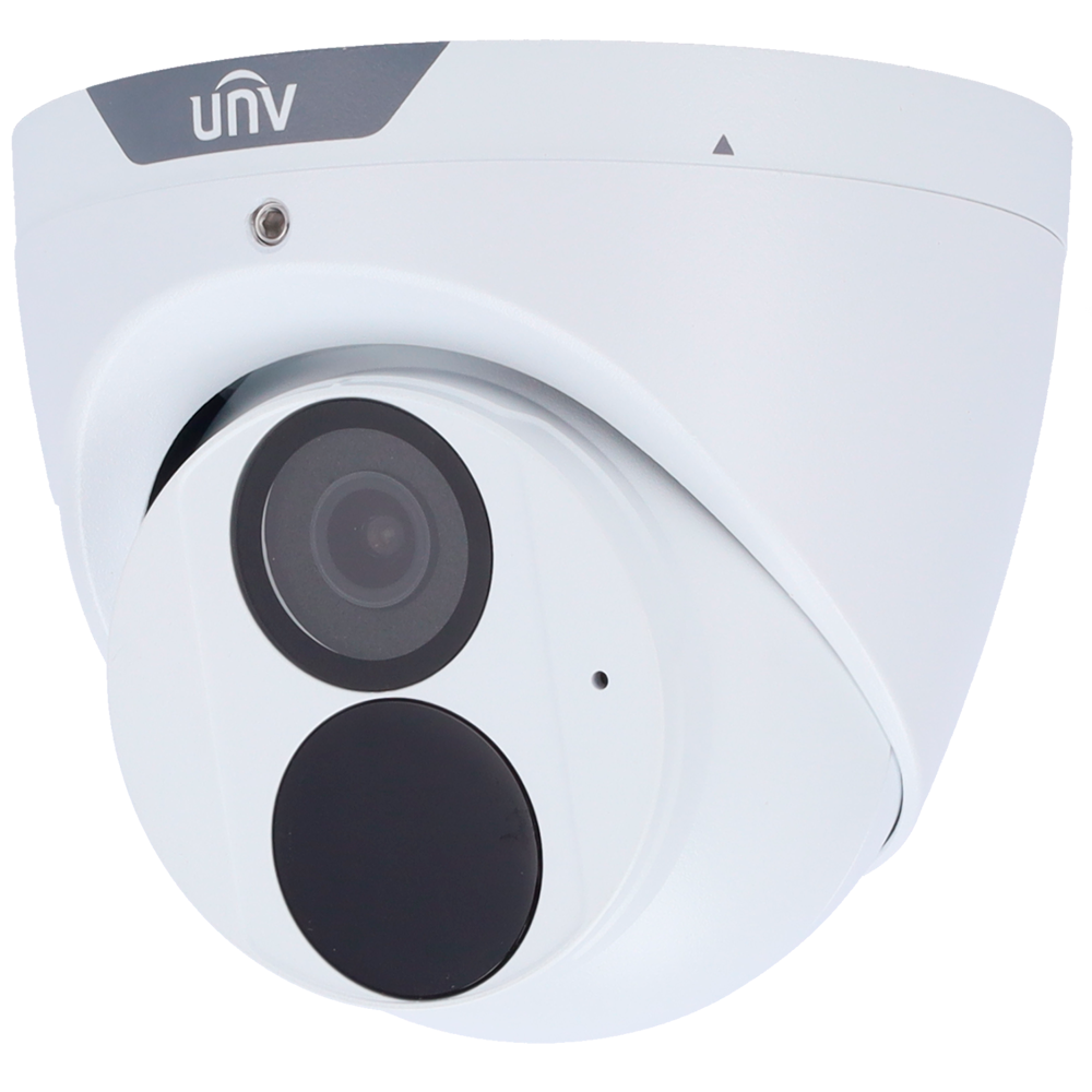 (UV-IPC3618SB-ADF28KM-I0) Caméra IP 8 Megapixel - Gamme Prime - Objectif 2.8 mm / WDR - IR LEDs Portée 30 m - Algorithme IA | Évite les fausses alarmes - Interface WEB, CMS, Smartphone et NVR