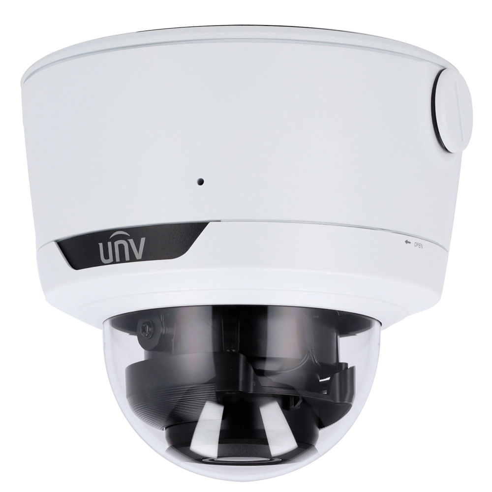 (UV-IPC3735SS-ADZK-I1) Caméra IP 5 Megapixel - Gamme Prime - Objectif 2.7 ~ 13.5 mm Motorisé | WDR 130 dB - IR LEDs portée 40 m | Audio et alarmes - Algorithme IA | Évite les fausses alarmes - Interface WEB, CMS, Smartphone et NVR