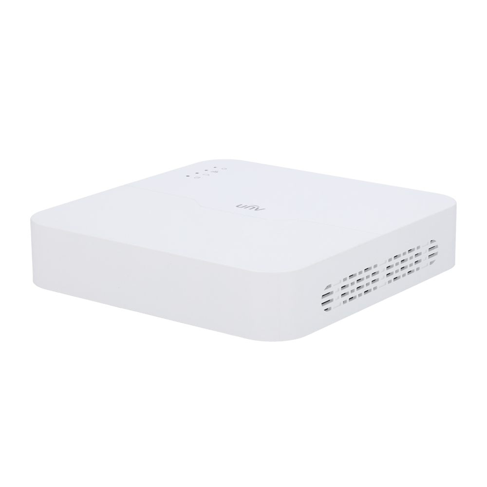 [UV-NVR301-04LS3-P4] (UV-NVR301-04LS3-P4) Enregistreur NVR pour caméra IP - Gamme Easy - 4 CH vidéo  / Compression Ultra H.265 - 4 Canaux PoE - Résolution maximale 8Mpx - Bande passante 64 Mbps - Support 1 disque dur