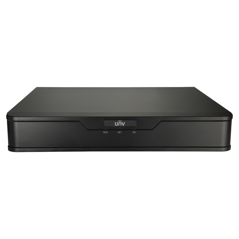 [UV-NVR301-04S3-P4] (UV-NVR301-04S3-P4) Enregistreur NVR pour caméra IP - Gamme Easy - 4 CH vidéo  / Compression Ultra 265 - 4 Canaux PoE - Résolution maximale 8 Mpx - Support 1 disque dur
