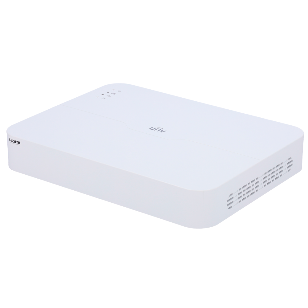 (UV-NVR301-16B-LP8-IQ) NVR Gamme Easy d'Uniview - 4 CH video | 12MP | 80 Mbps - Détection de visage | Détection de véhicule - SIP | UMD | AcuSearch - Comptage de personnes et surveillance du trafic - Admet 1 disque dur jusqu'à 10 TB