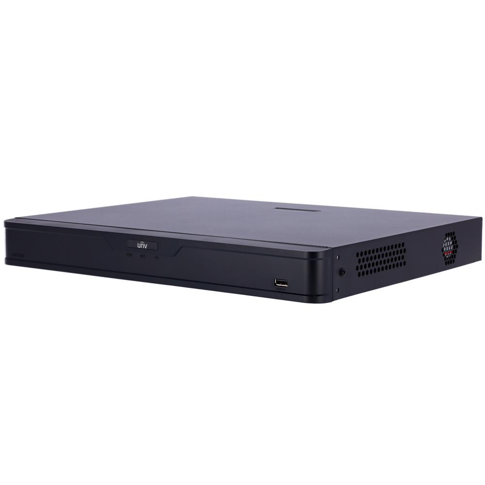 [UV-NVR302-08B-P8-IQ] (UV-NVR302-08B-P8-IQ) Gamme Easy d'Uniview - Enregistreur NVR pour caméra IP - Résolution jusqu'à 12Mpx - 8CH vidéo / Compression Ultra265 / 8CH PoE - Bande passante 160Mbps | Prend en charge 2HDD - SIP jusqu'à 2CH | AcuSearch