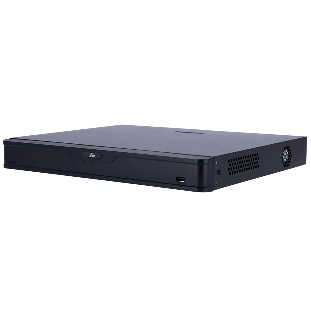 [UV-NVR302-16B-P16-IQ] (UV-NVR302-16B-P16-IQ) Gamme Easy d'Uniview - Enregistreur NVR pour caméra IP - Résolution jusqu'à 12Mpx - 16CH vidéo / Compression Ultra265 / 16CH PoE - Bande passante 160Mbps | Prend en charge 2HDD - SIP jusqu'à 2CH | AcuSearch