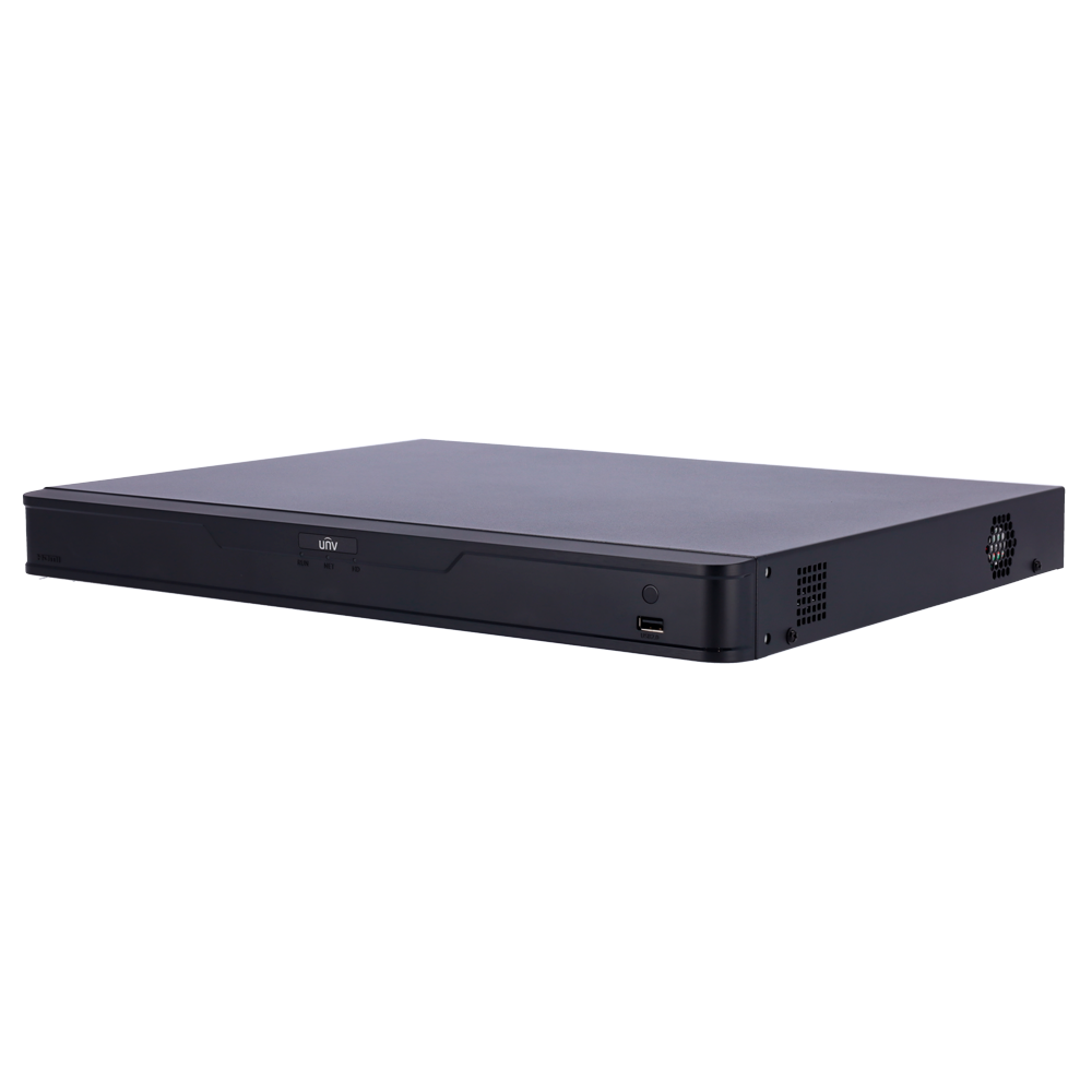 [UV-NVR304-32B-IQ] (UV-NVR304-32B-IQ) Gamme Easy d'Uniview - Enregistreur NVR pour caméra IP - Résolution jusqu'à 12Mpx - 32CH vidéo / Compression Ultra265 - Bande passante 160Mbps | Prend en charge 4HDD - SIP jusqu'à 2CH | AcuSearch