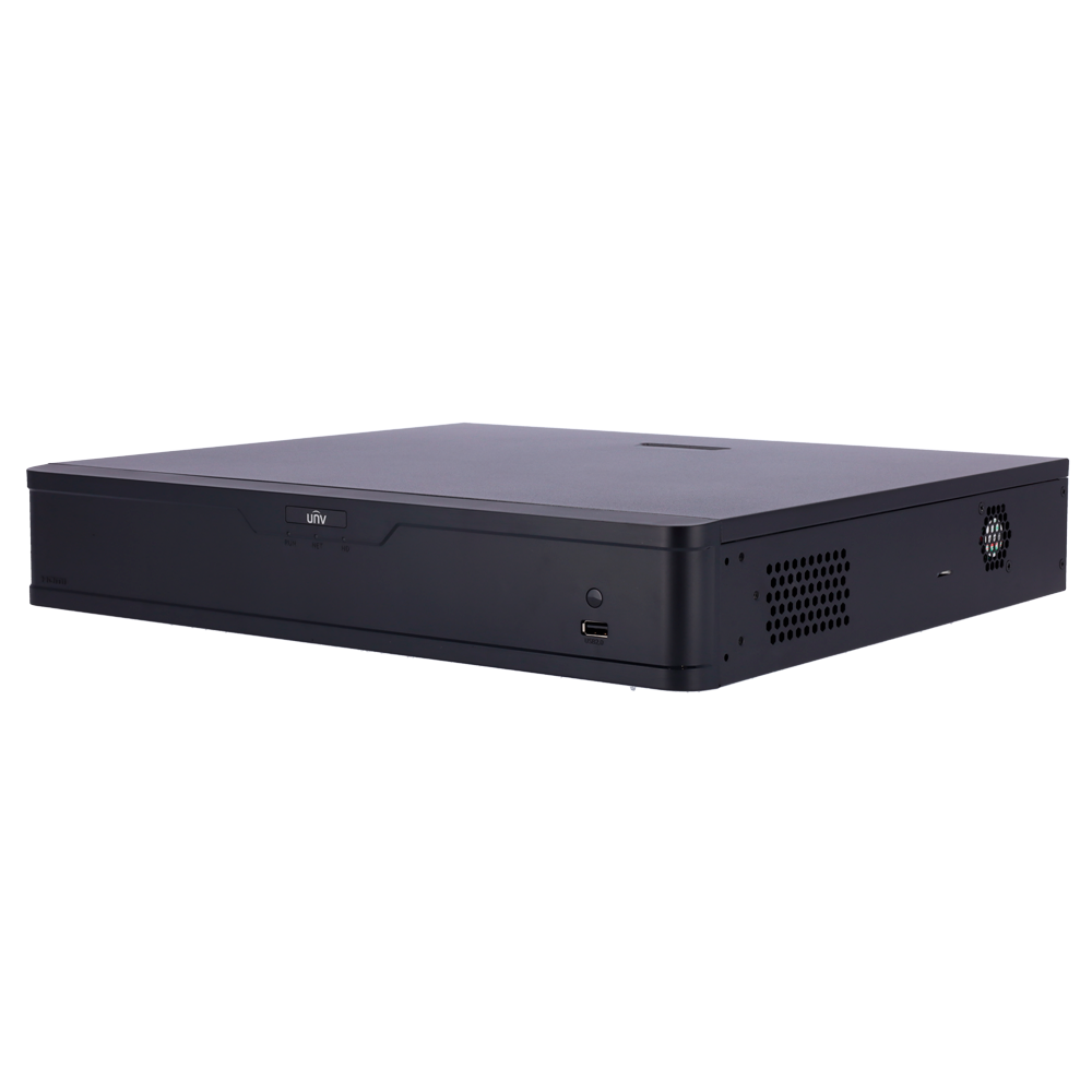 (UV-NVR304-32B-P16-IQ) Gamme Easy d'Uniview - Enregistreur NVR pour caméra IP - Résolution jusqu'à 12Mpx - 32CH vidéo / Compression Ultra265 / 16CH PoE - Bande passante 160Mbps | Prend en charge 4HDD - SIP jusqu'à 2CH | AcuSearch