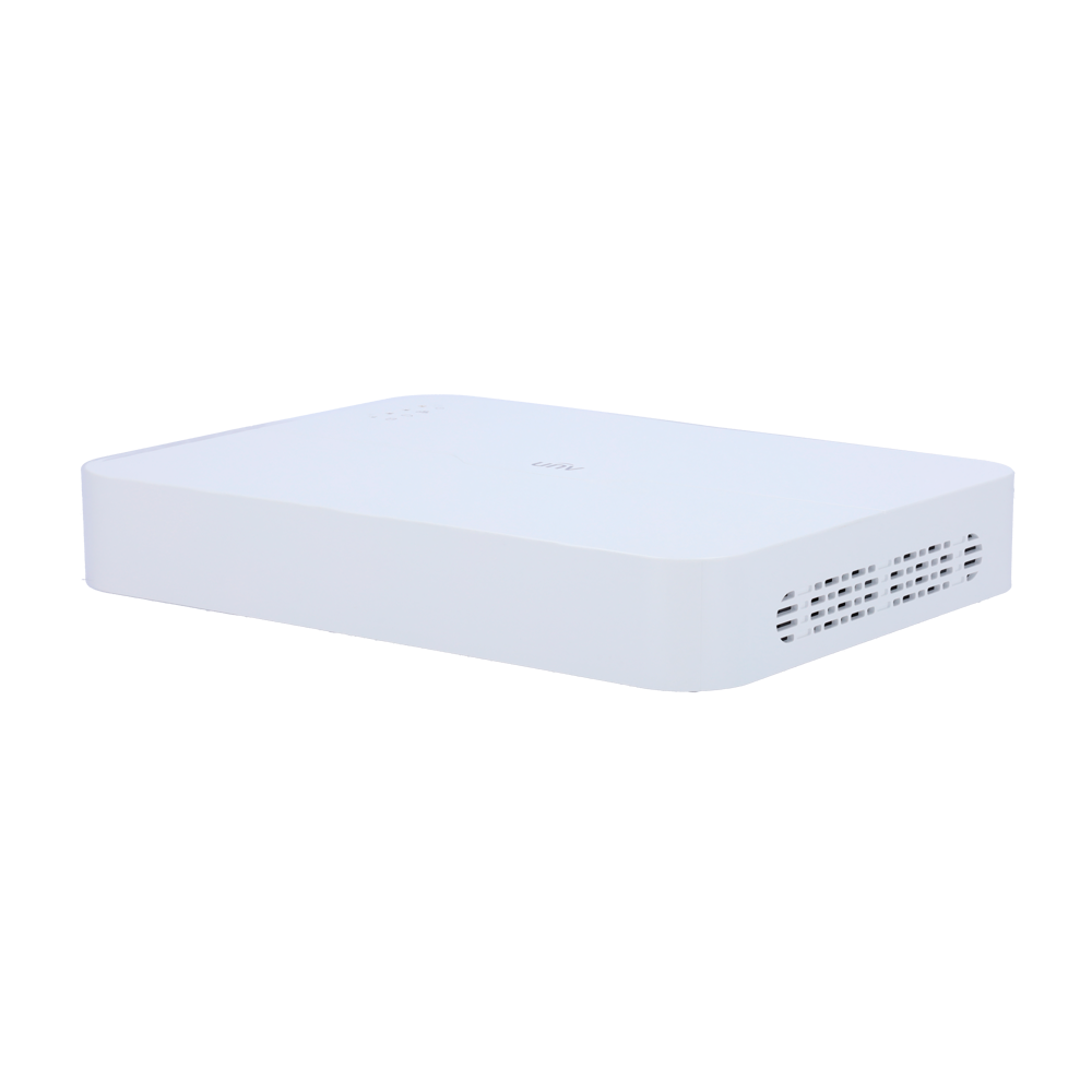 [UV-NVR501-08B-LP8] (UV-NVR501-08B-LP8) Gamme Prime - Enregistreur NVR pour caméra IP - 8 CH vidéo / 8 CH PoE - Résolution maximale 16 Mpx - Bande passante 80 Mbps - Prise en charge des fonctions intelligentes - Prend en charge 1 disques durs SATA